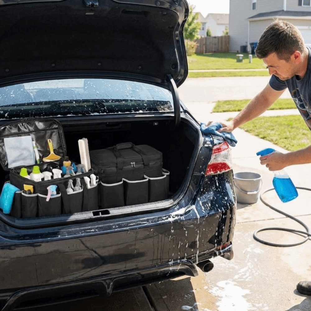 Heavy Equipment Washing - Su Geçirmez Araba Yıkama Alet Çantası
