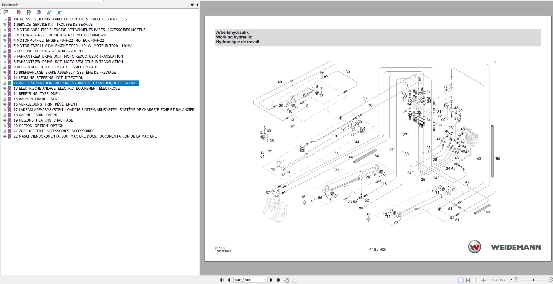 EPC-SOFTWARE Weidemann Ağır Ek - Heavy Equipment Software incelemesi ve fiyatı